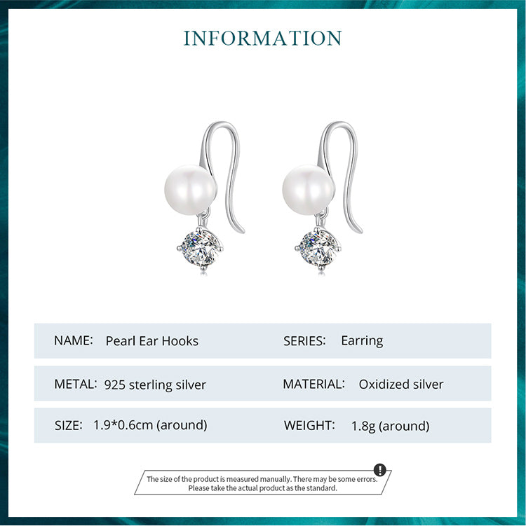 Pearl Hook Earrings