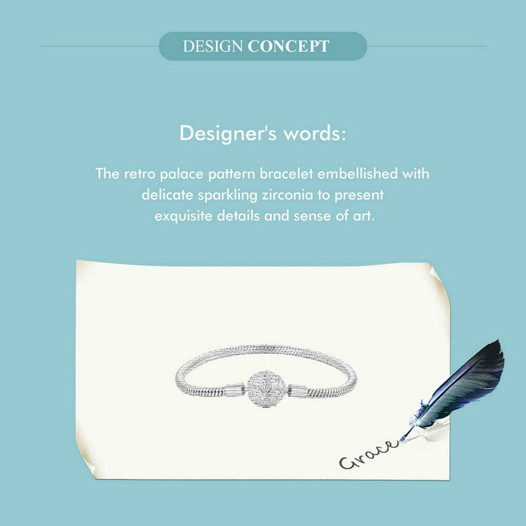 Vintage Pattern Basic Bracelet