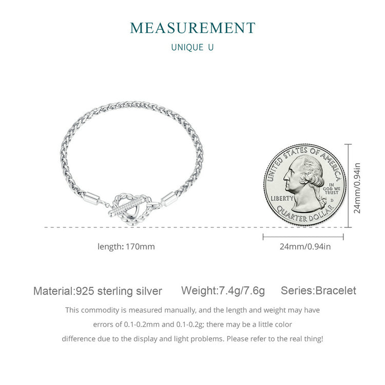Heart-Shaped Basic Bracelet
