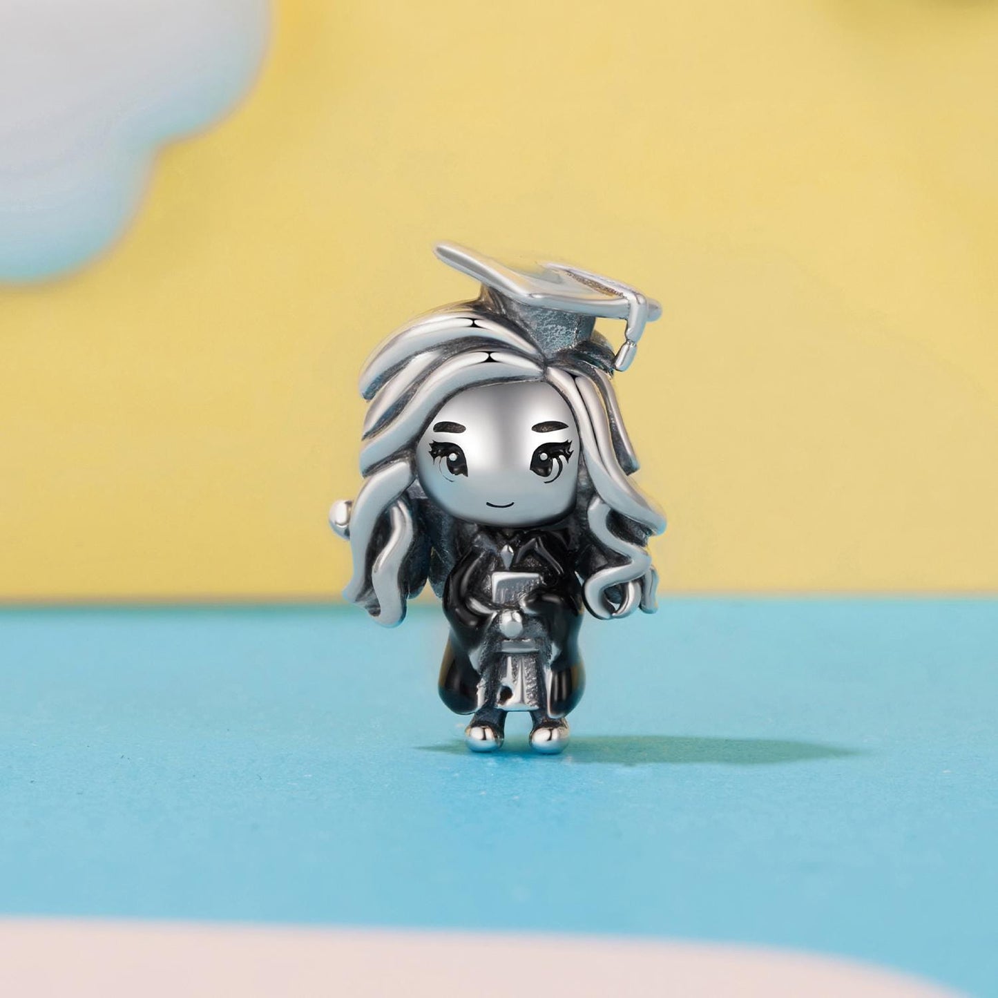 Girl Graduation Charm