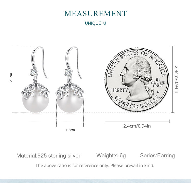 Pearl Hook Earrings
