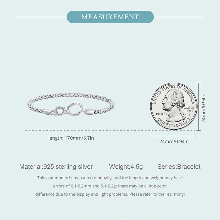 Infinity Symbol Basic Bracelet