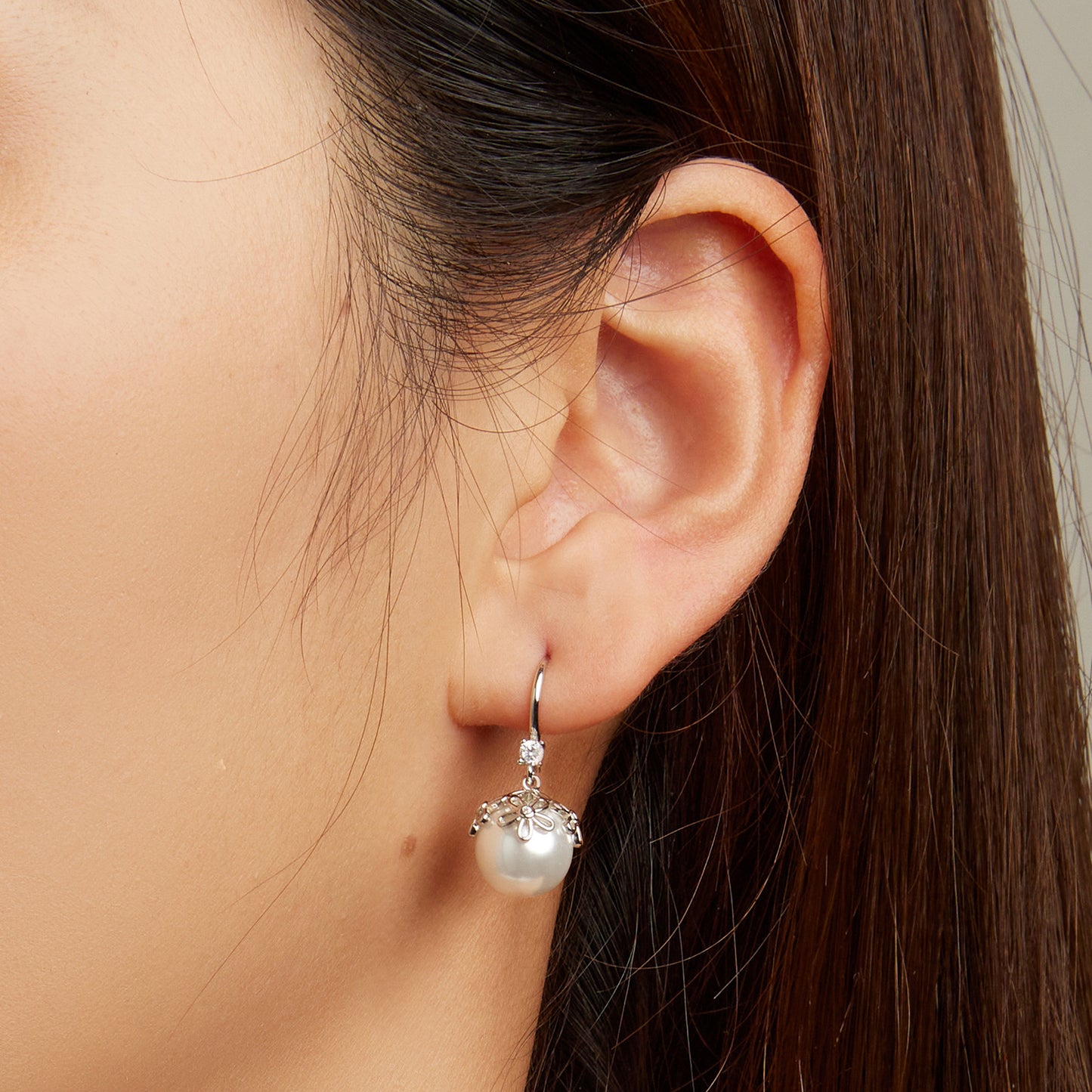 Pearl Hook Earrings