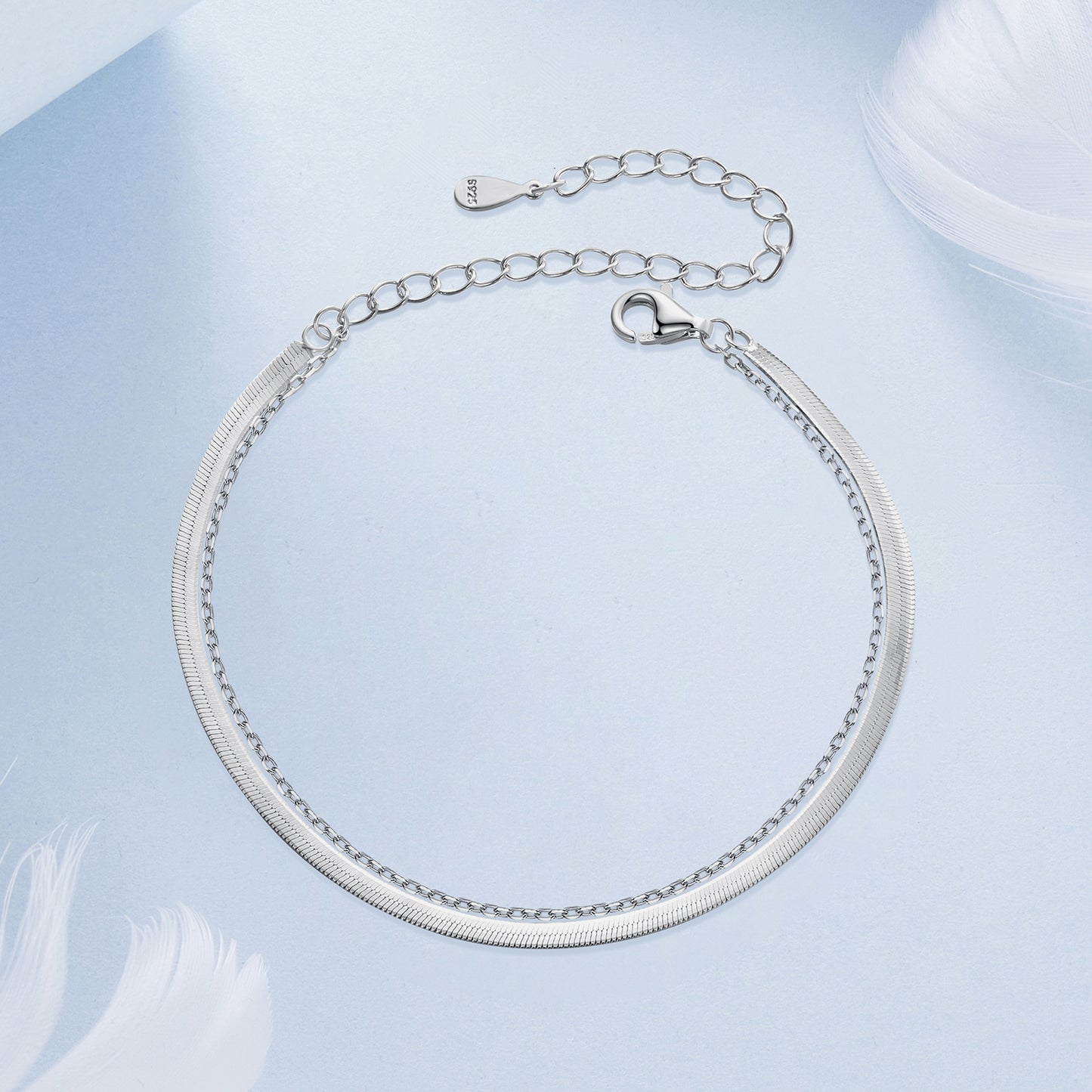 Delicate Double-Layer Bracelet