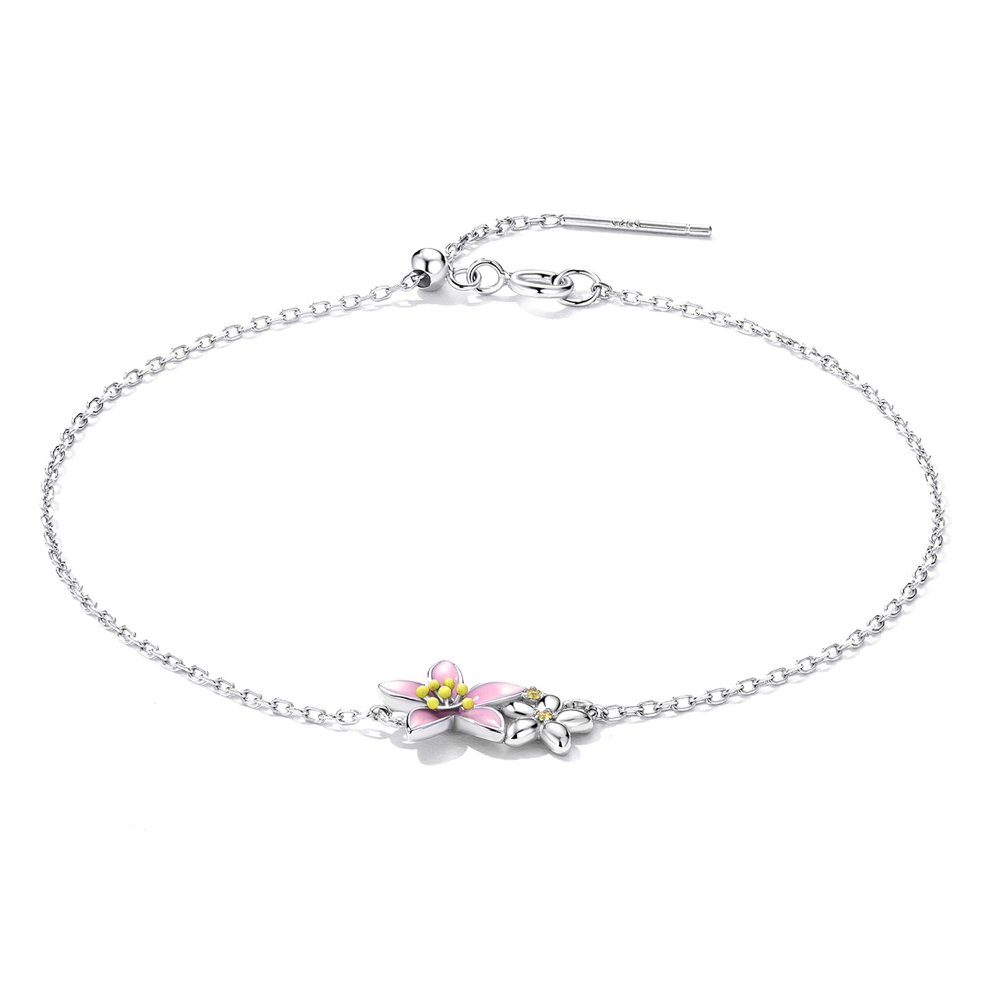 Elegant Cherry Blossom Bracelet