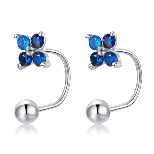 Four-Petal Earrings