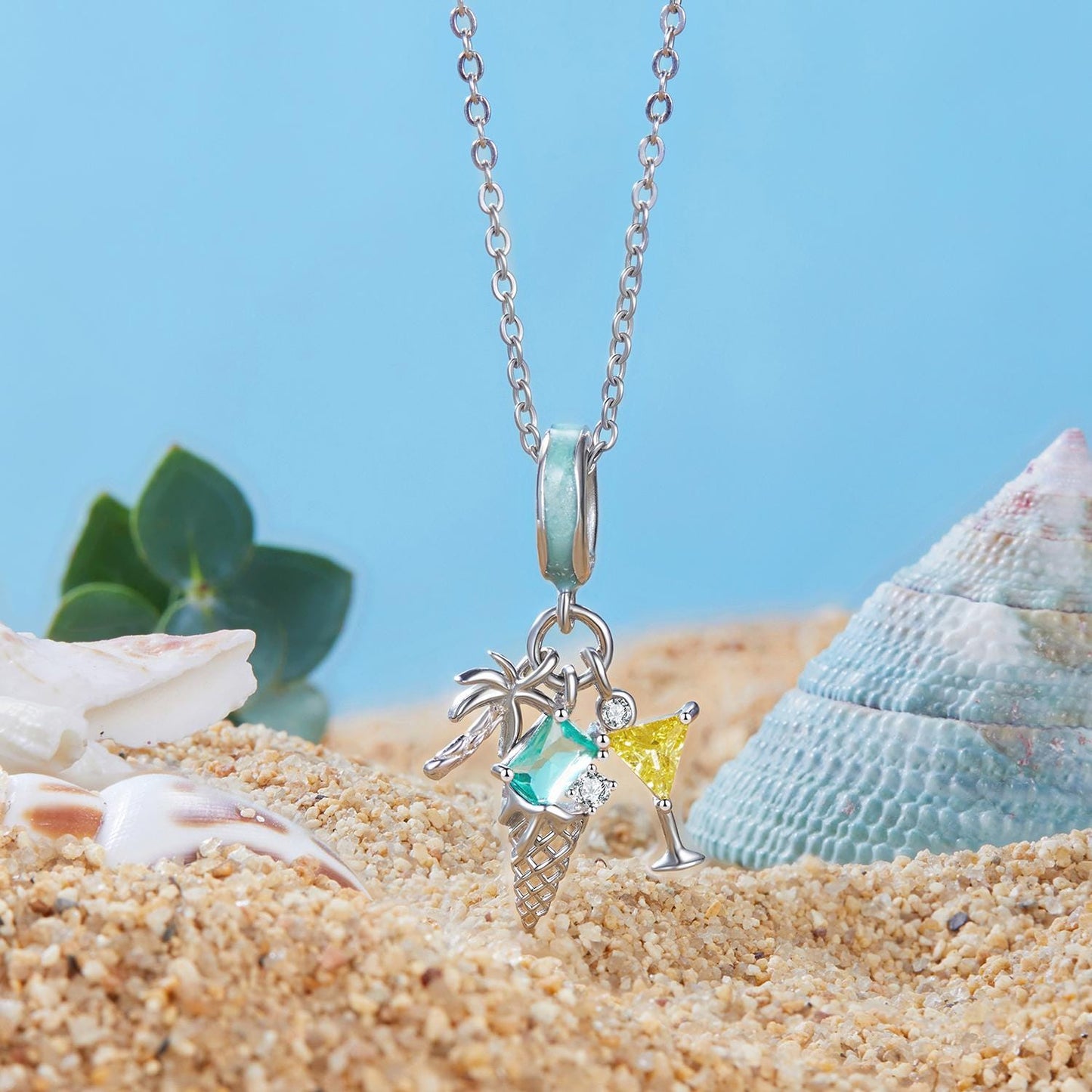 Beach Party Pendant Charm