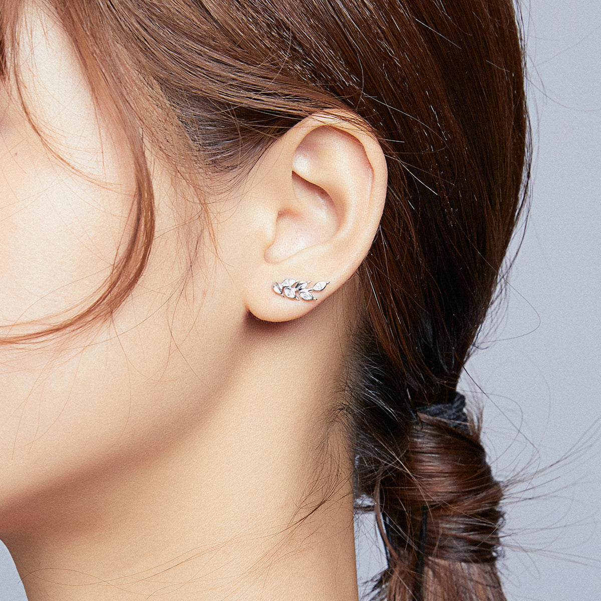 Gleaming Wheat Hoop Earrings