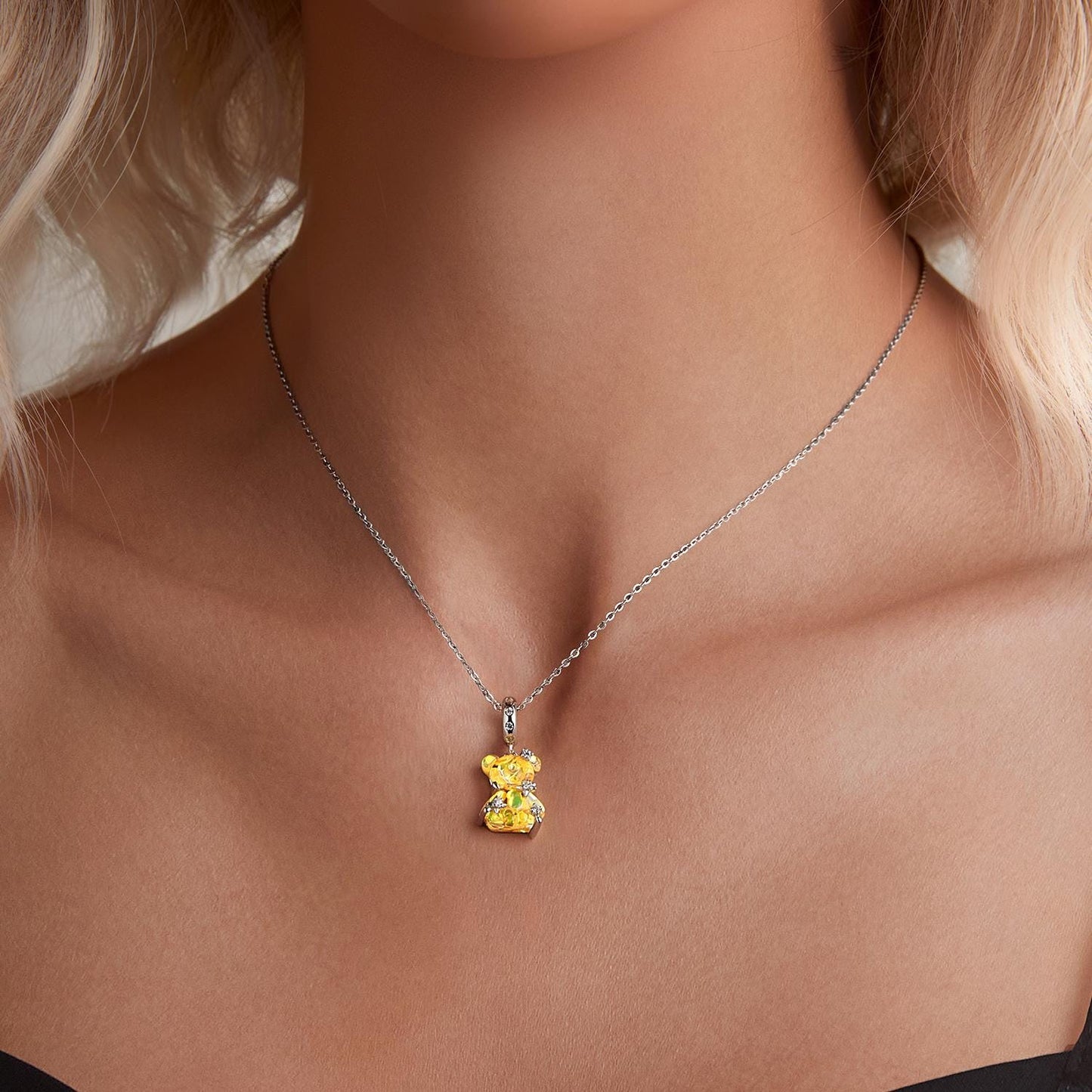 Dreamy Bear Pendant Charm