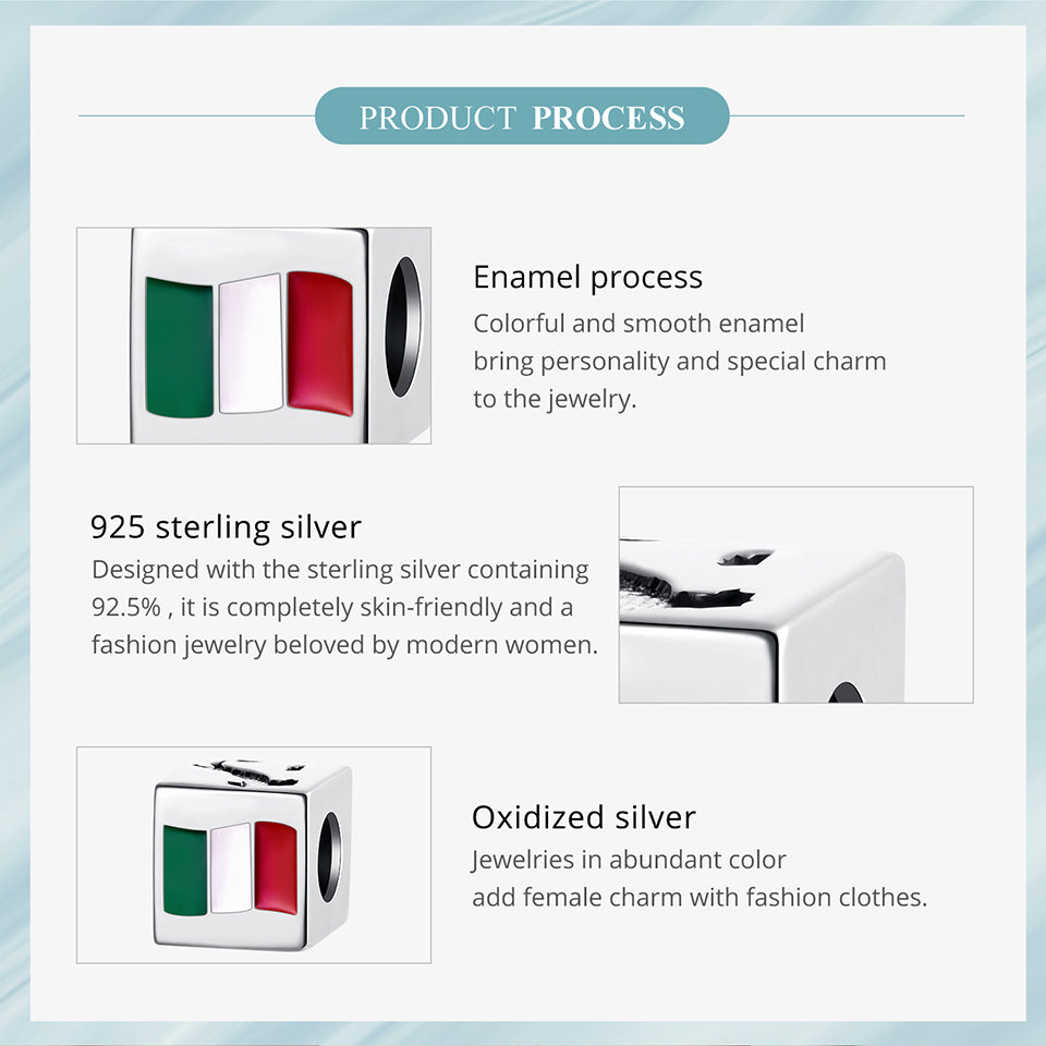 Italy Souvenir Charm