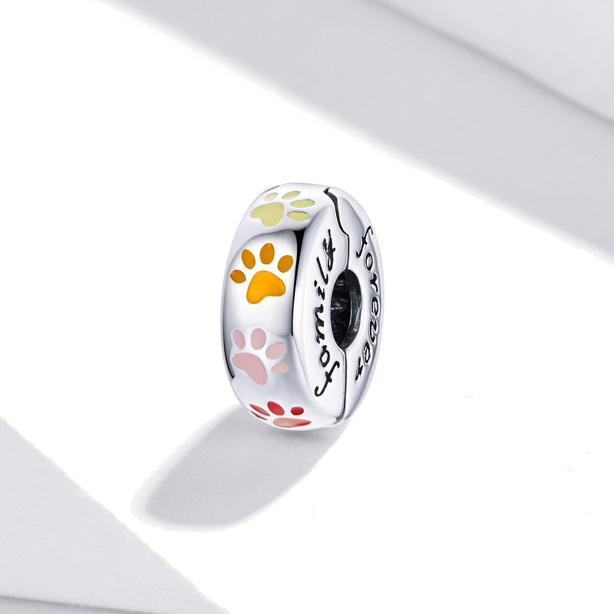 Cat Paw Prints Clip Charm
