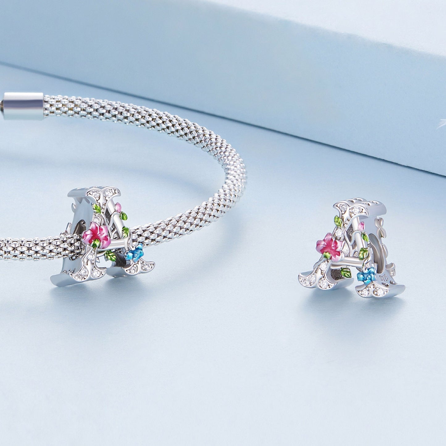 Letter A Bead Charm