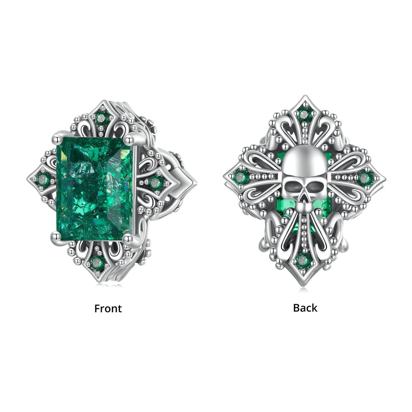 Skull Cross Charm