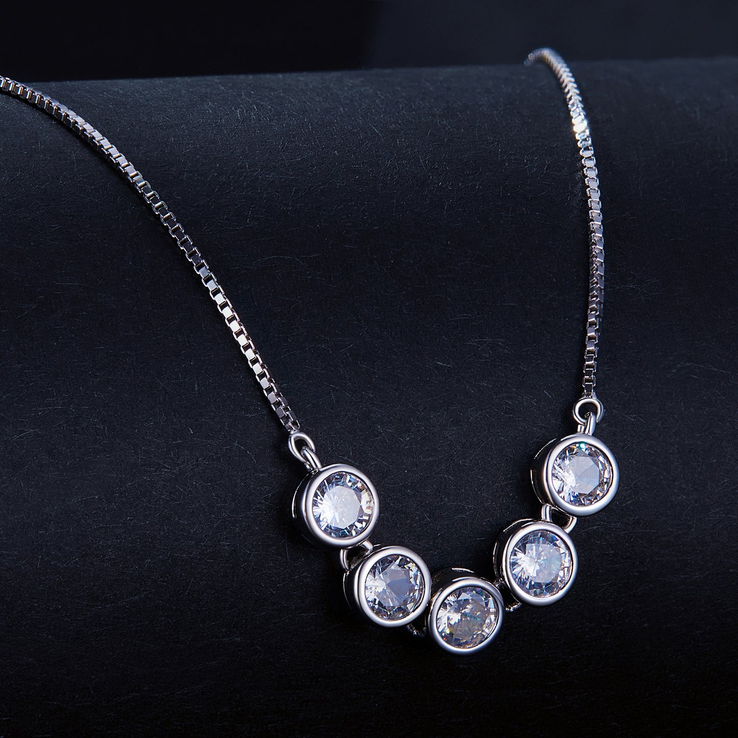 0.3ct Moissanite Necklace