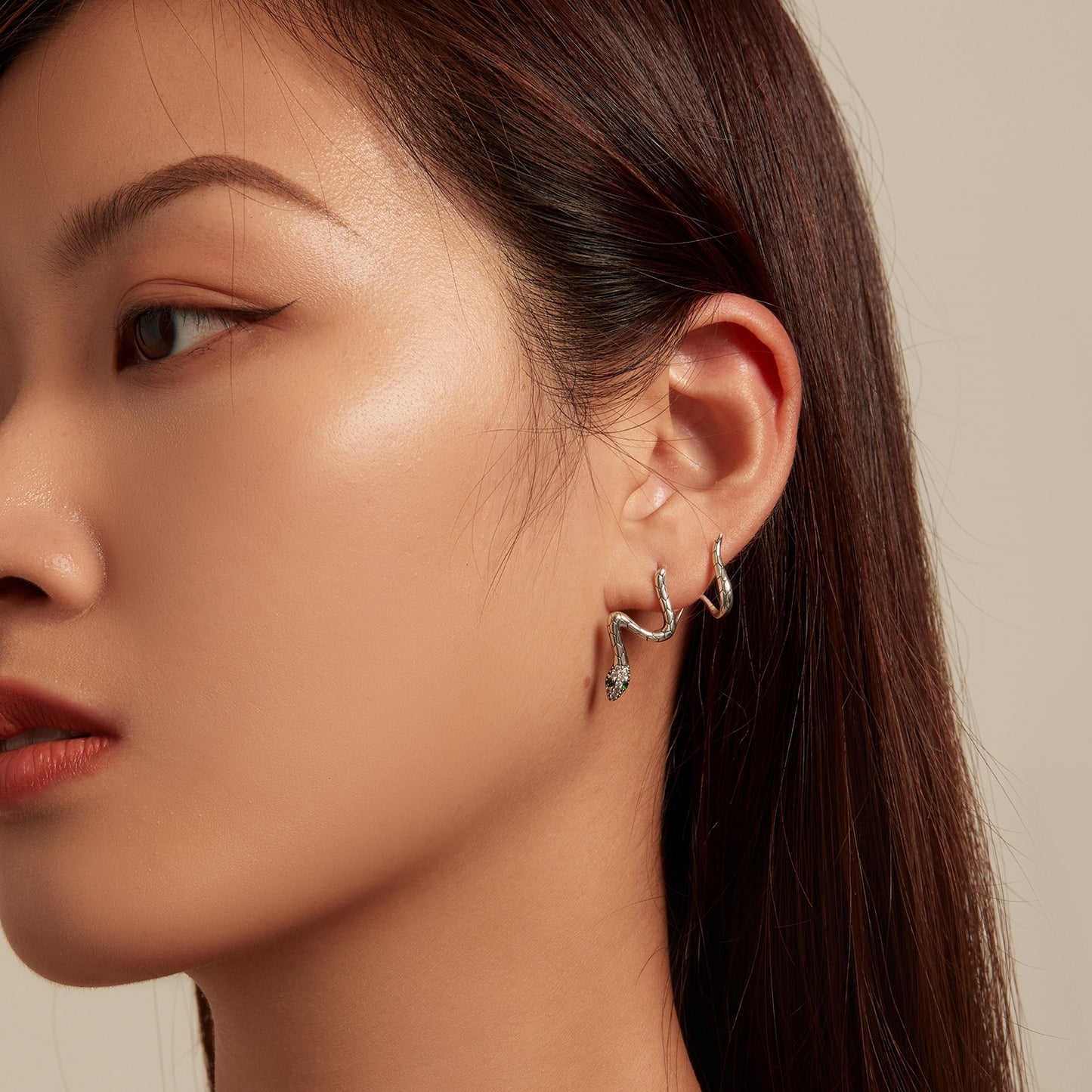 Snake Stud Earrings