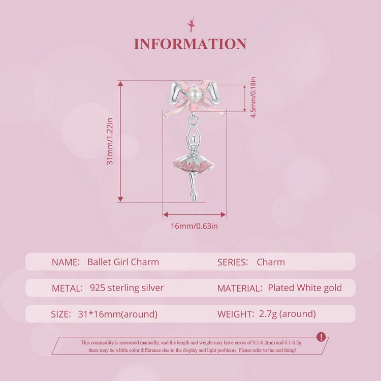 Ballet Girl Charm