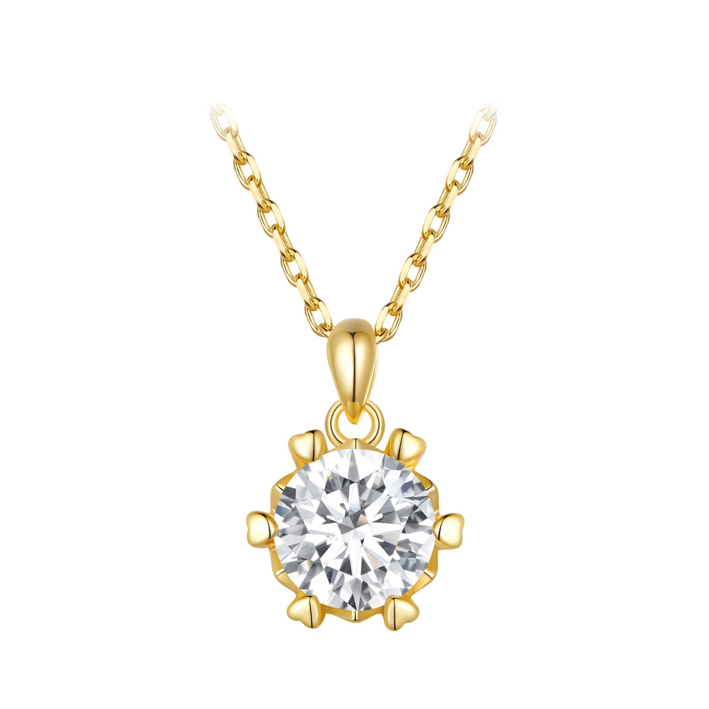 Luxurious Moissanite Necklace