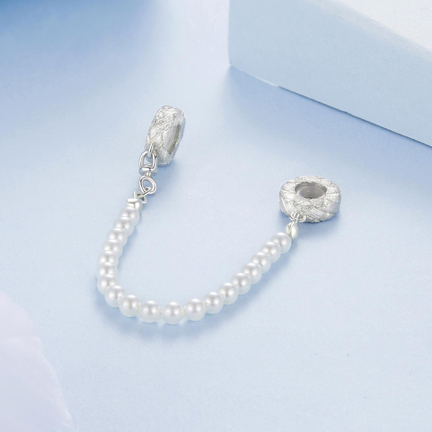 Weaved Safety Chain Charm