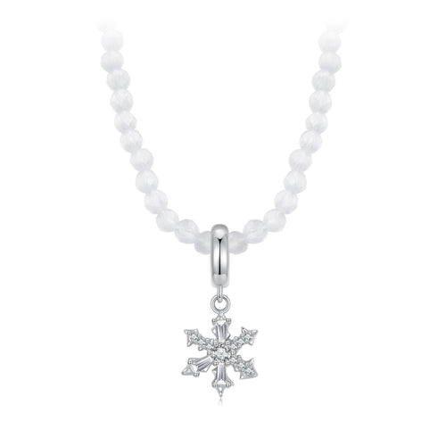 Frosted Crystal Necklace