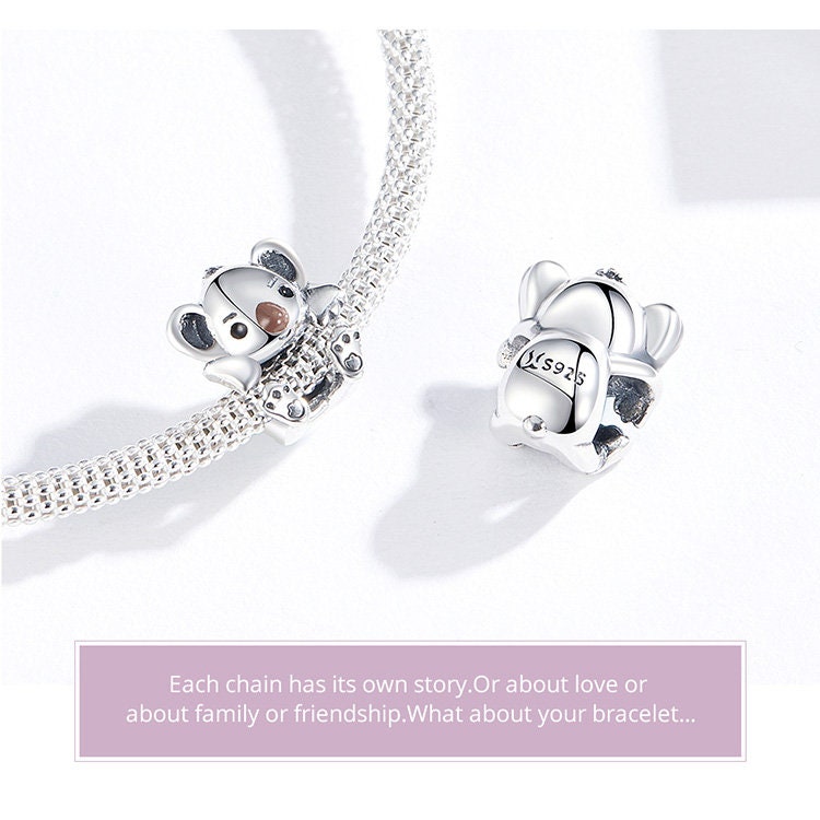 Koala Charm Beads
