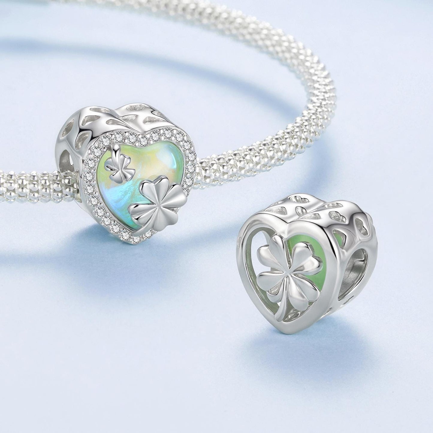 Four-leaf Clover Charm