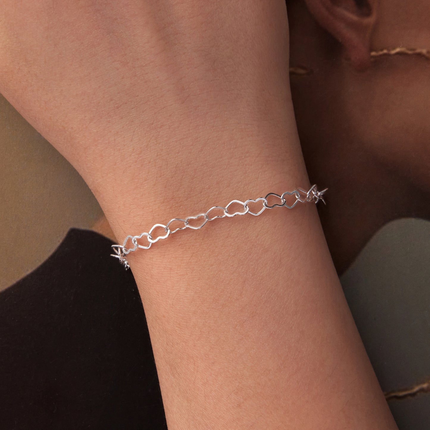 Heart Charm Bracelet