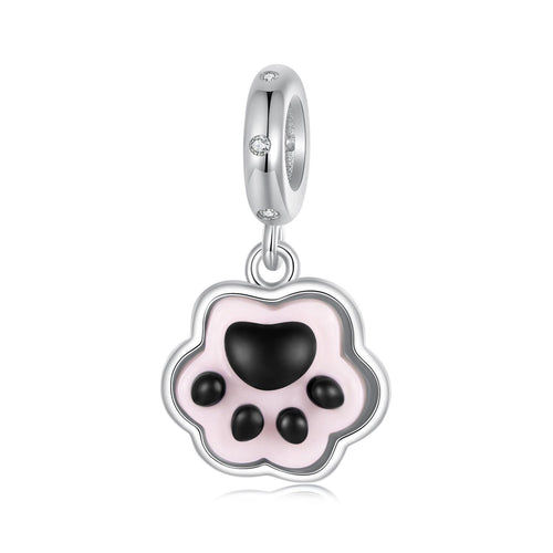 Cute Pet Paws Pendant Charm