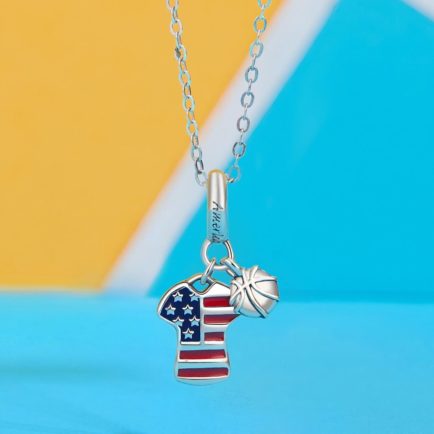 American Football Jersey Charm