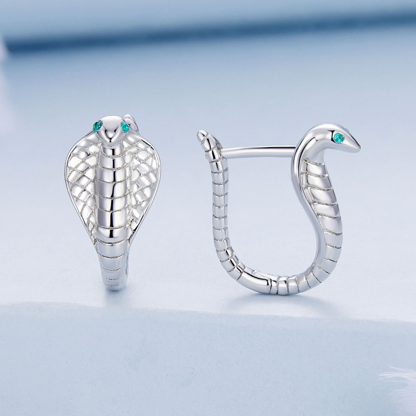 Cobra Clip-On Earrings