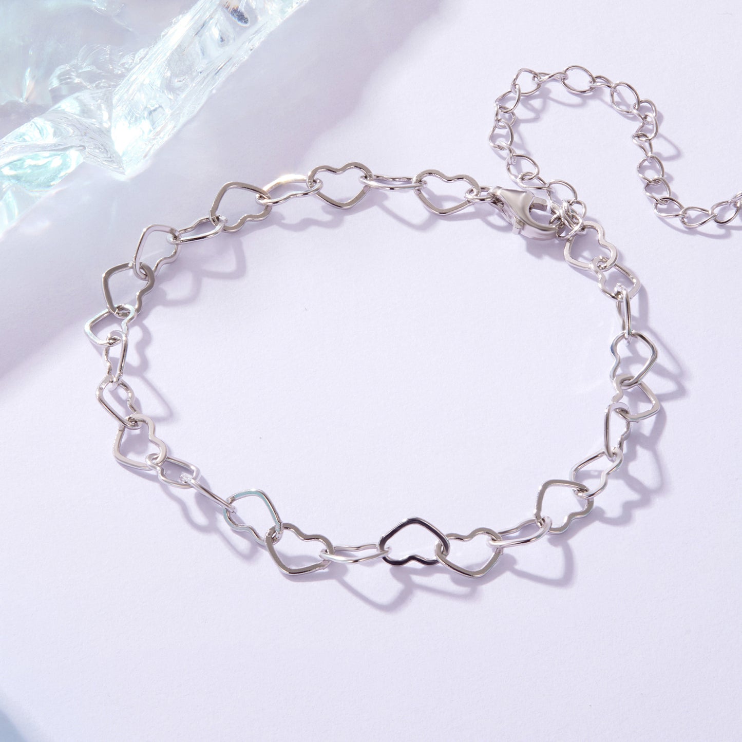 Heart Charm Bracelet