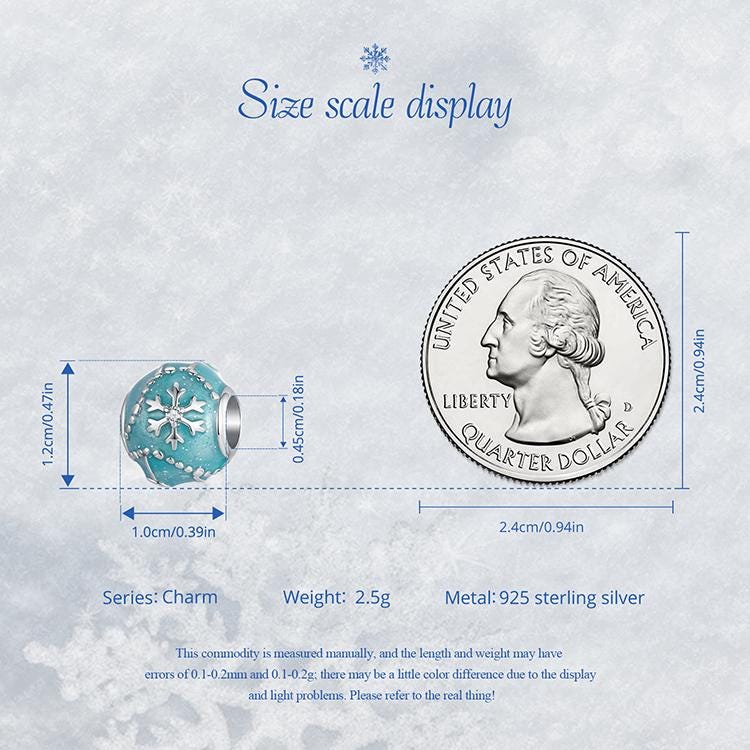 Snowflake Charm,