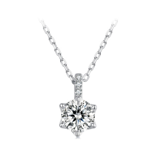 1ct Sparkling Moissanite Necklace