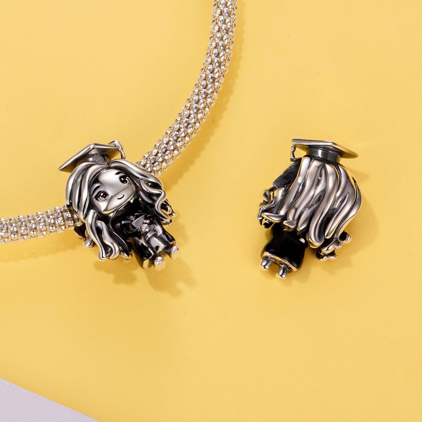 Girl Graduation Charm