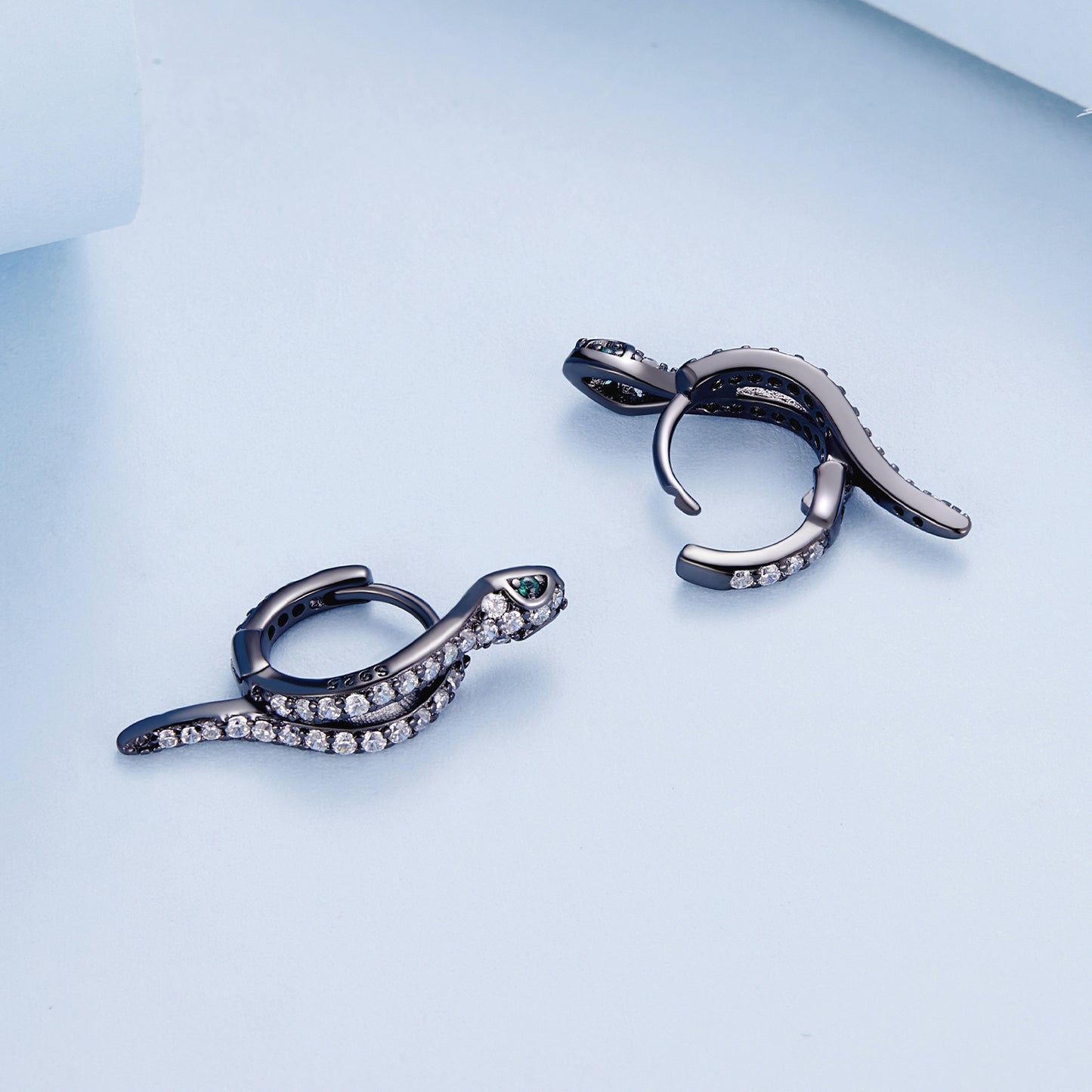 Snake Clip Earrings