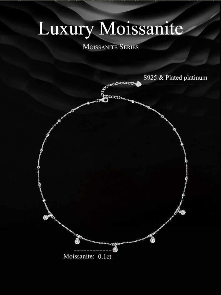 Starry Sky Moissanite Necklace