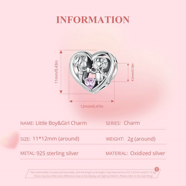 Little Boy & Girl Charm