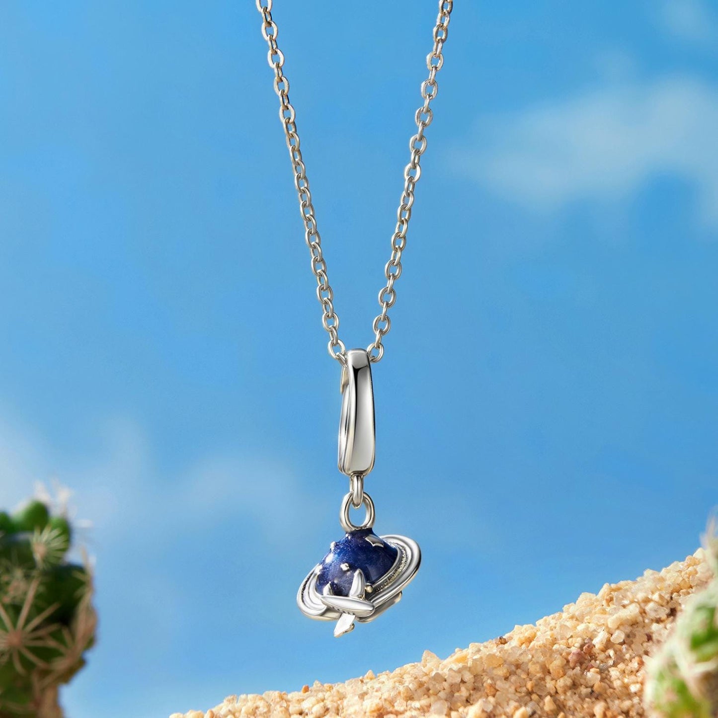 Worldwide Travel Pendant Charm