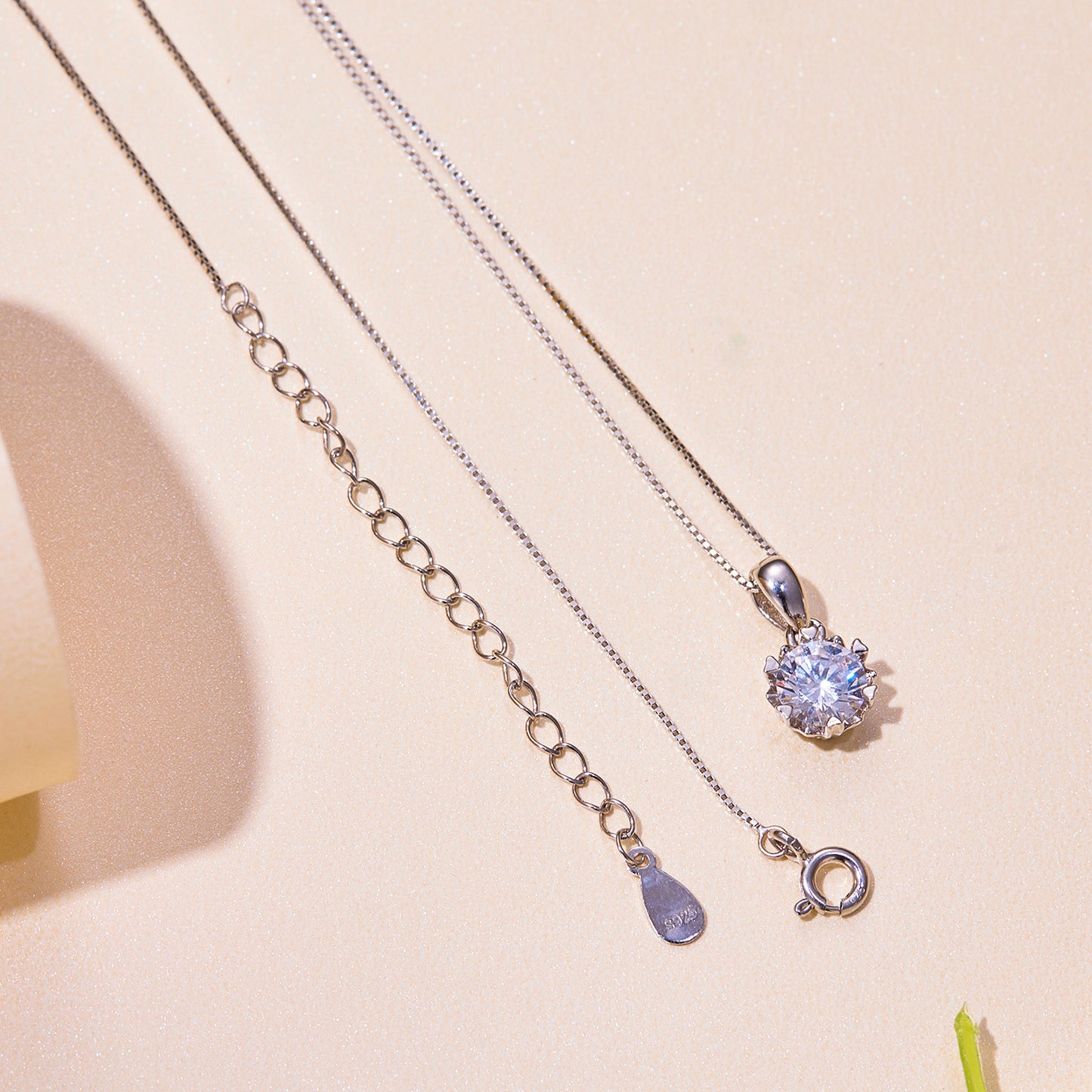 1ct Moissanite Necklace