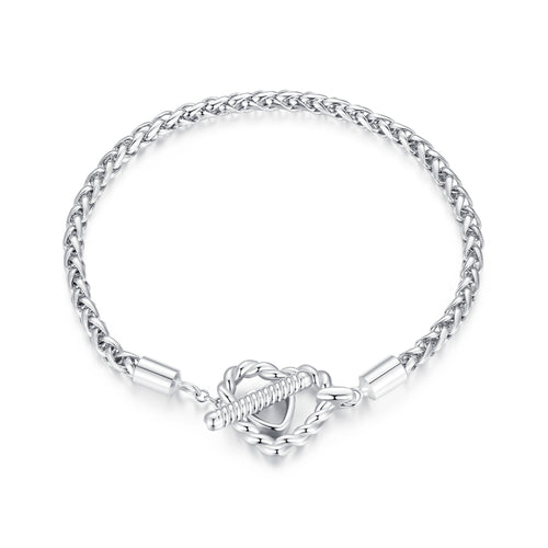 Heart-Shaped Basic Bracelet