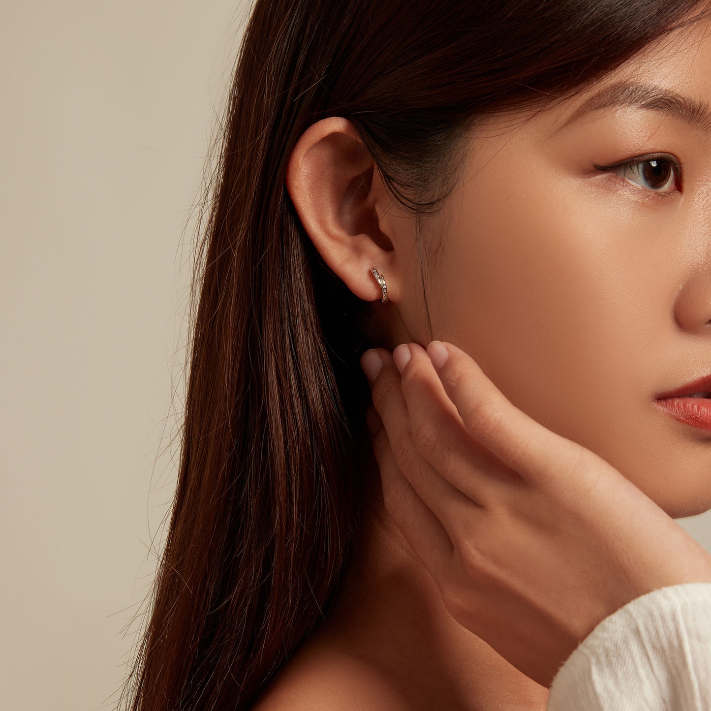 Studded Clip-On Earrings