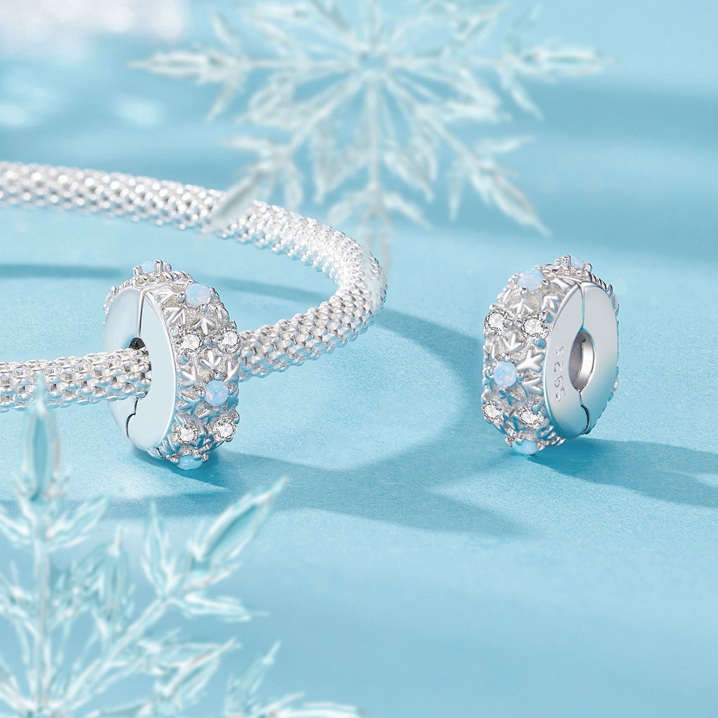 Snowflake Beads Charm