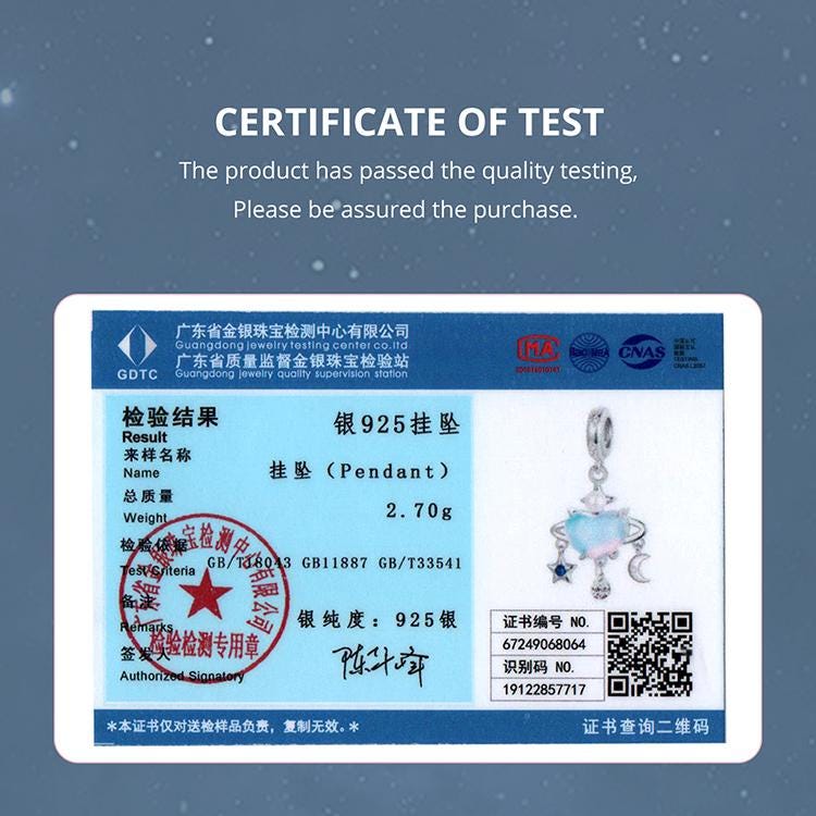 Blue Planet Pendant Charm