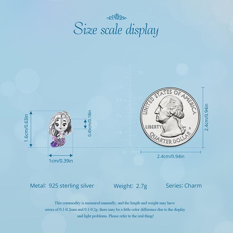 Mermaid Princess Charm