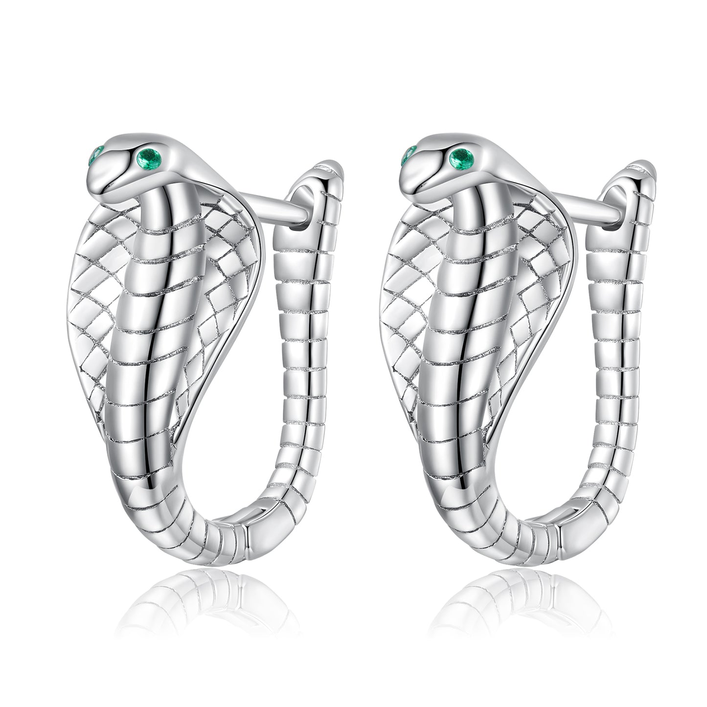 Cobra Clip-On Earrings