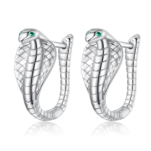 Cobra Clip-On Earrings