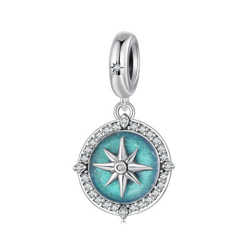 Compass Pendant Charm