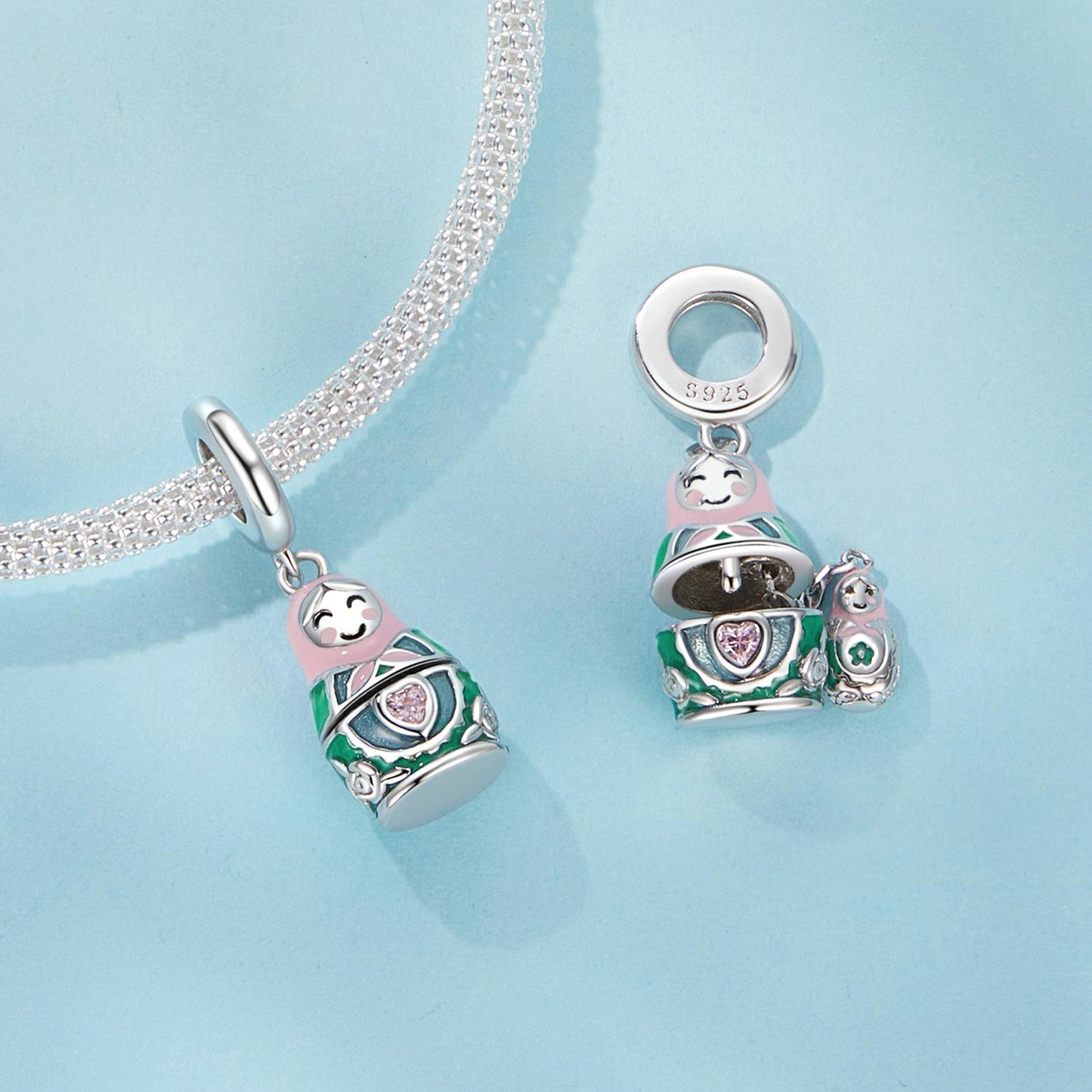 Matryoshka Doll Pendant Charm