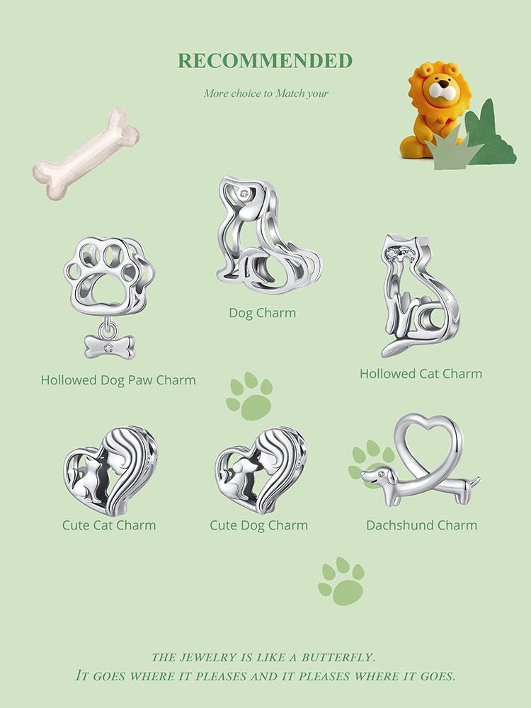 Cute Dog Charm
