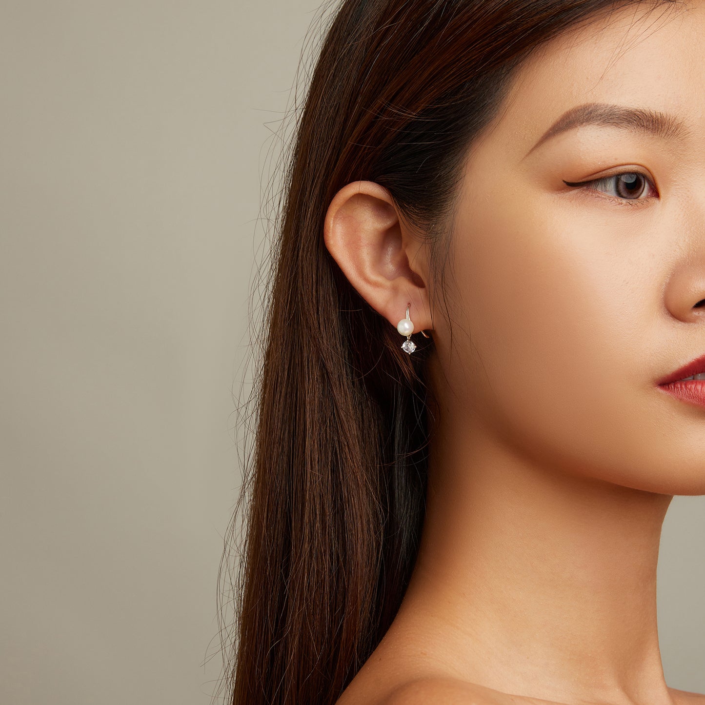 Pearl Hook Earrings