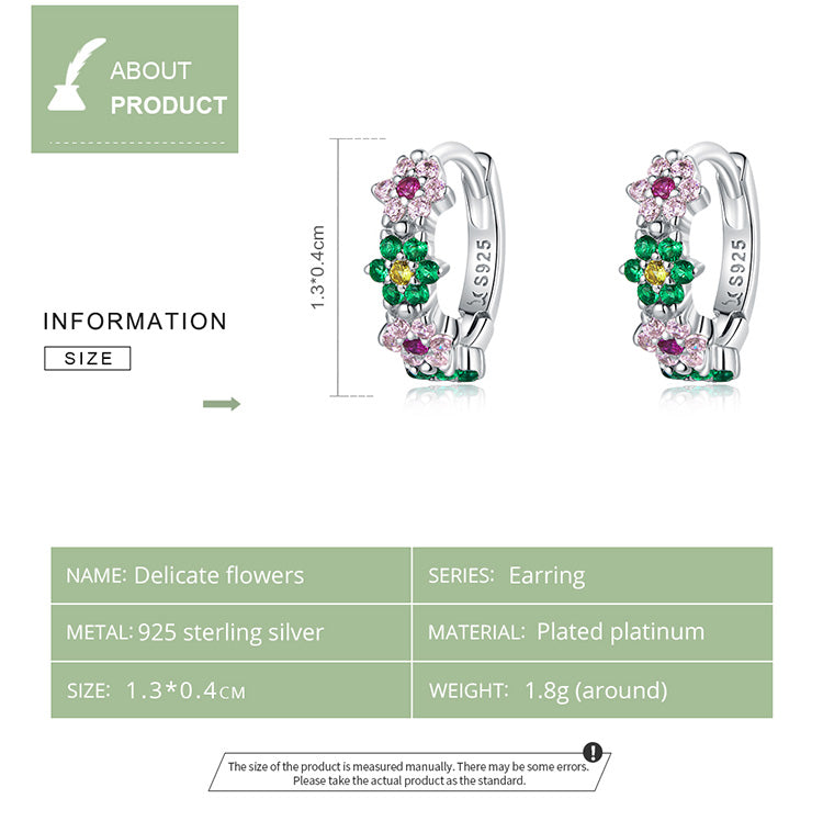 Elegant Floral Earrings